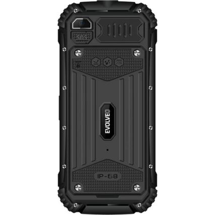 Evolveo - StrongPhone Q1 vízálló Dual SIM telefon fekete