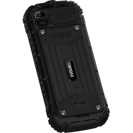Evolveo - StrongPhone Q1 vízálló Dual SIM telefon fekete