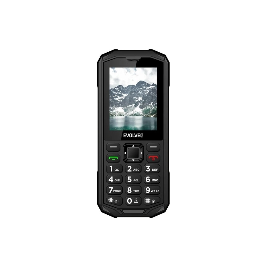 Evolveo - StrongPhone X5, vízálló Dual SIM-es mobiltelefon, fekete-szürke