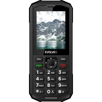 Evolveo - StrongPhone X5, vízálló Dual SIM telefon fekete/szürke