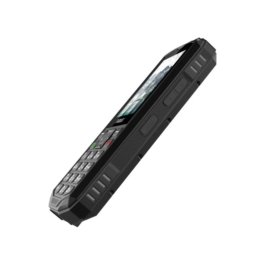 Evolveo - StrongPhone X5, vízálló Dual SIM telefon fekete/szürke