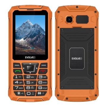 Evolveo - StrongPhone Z6 narancssárga vízálló Dual SIM telefon