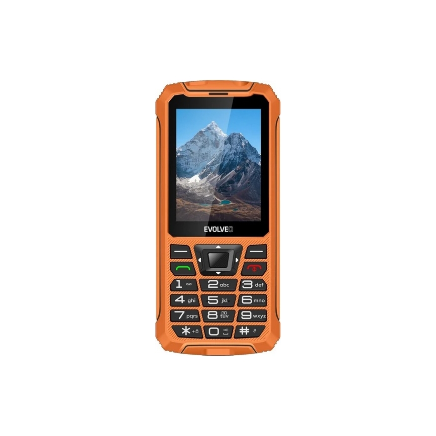 Evolveo - StrongPhone Z6 narancssárga vízálló Dual SIM telefon