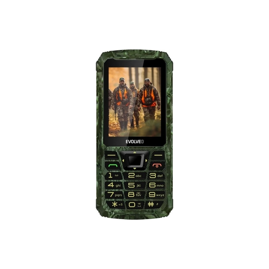 Evolveo - StrongPhone Z6 vízálló Dual SIM telefon vadászkamuflázs