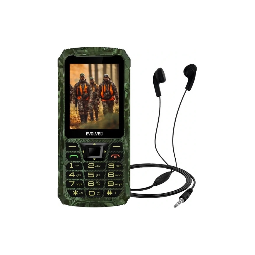 Evolveo - StrongPhone Z6 vízálló Dual SIM telefon vadászkamuflázs