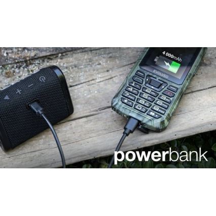 Evolveo - StrongPhone Z6 vízálló Dual SIM telefon vadászkamuflázs