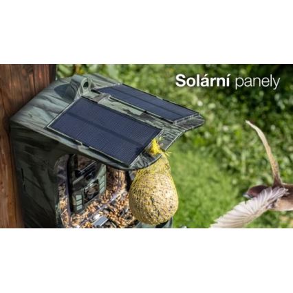 Evolveo - StrongVision BirdFeeder - okos madáretető kamerával és napelemmel