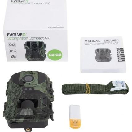 Evolveo - StrongVision Compact 4K vadkamera/time-lapse kamera 32GB