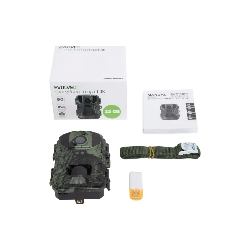 Evolveo - StrongVision Compact 4K vadkamera/time-lapse kamera 32GB