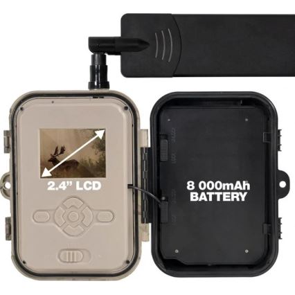 Evolveo - StrongVision Dual PRO 4G vadkamera képküldéssel, 16 GB