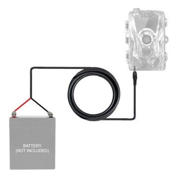 Evolveo - StrongVision kábel külső tápegység csatlakoztatásához