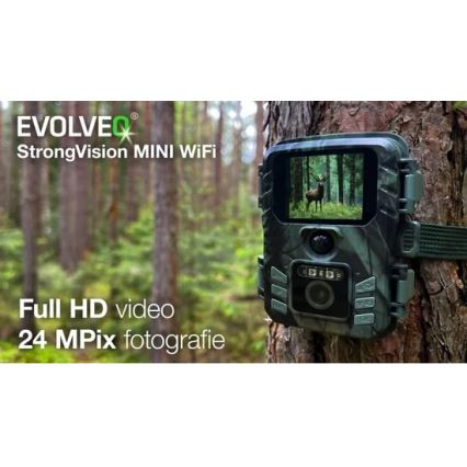 Evolveo - StrongVision MINI Wi‑Fi vadkamera/biztonsági kamera alkalmazással