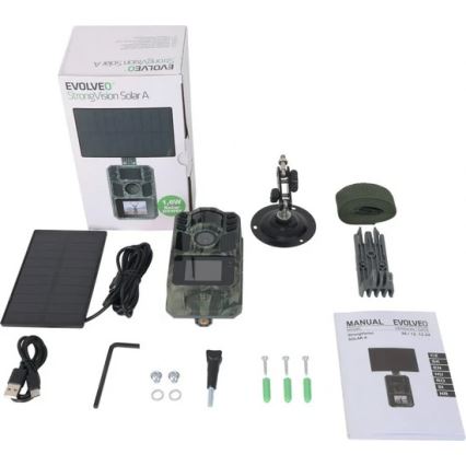 Evolveo - StrongVision Solar A, napelemes vadkamera