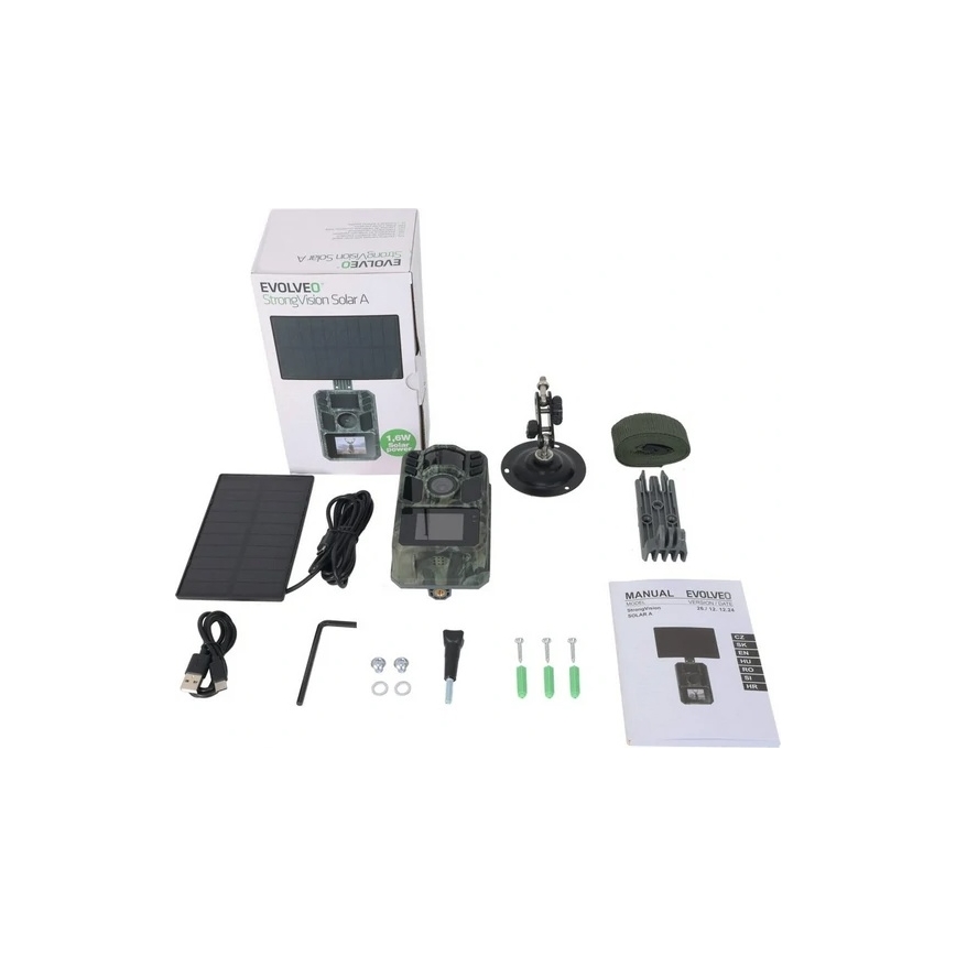 Evolveo - StrongVision Solar A, napelemes vadkamera