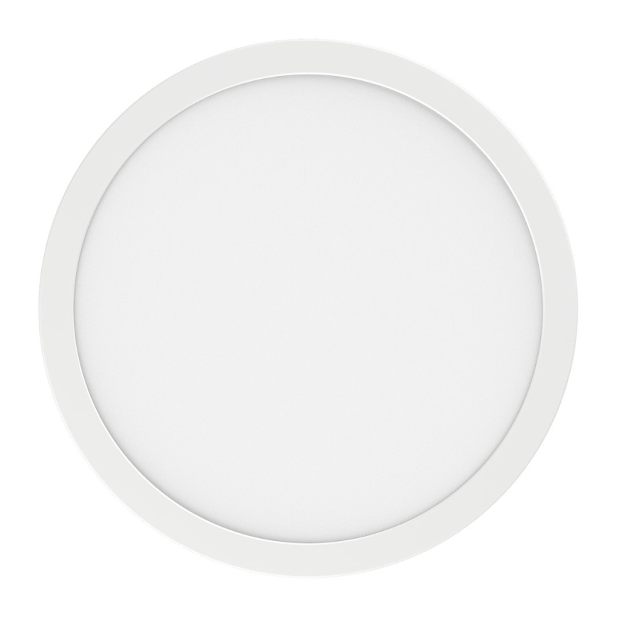 EVORA LED mennyezeti lámpatest, 24W/230V, 3000/4000/6000K, átm. 30 cm, fehér