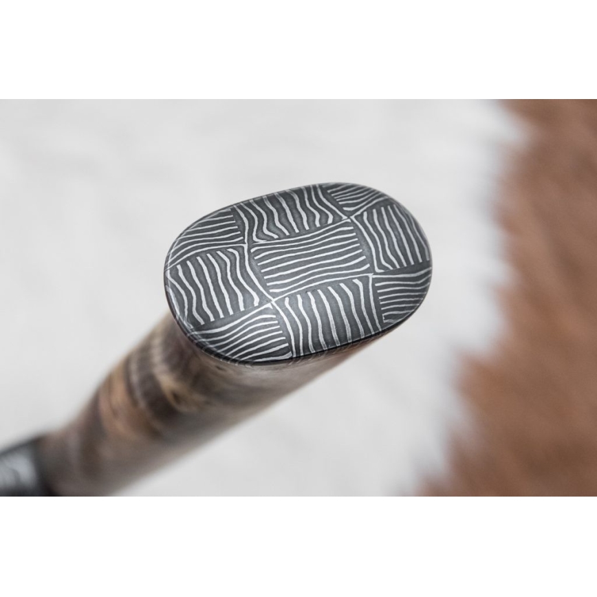 Exkluzív damaszkuszi kés 13 cm gesztenyefa