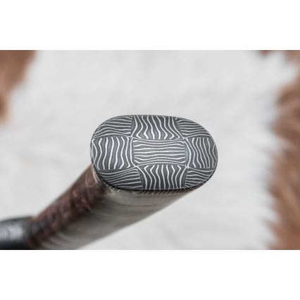 Exkluzív damaszkuszi kés 14 cm kőris