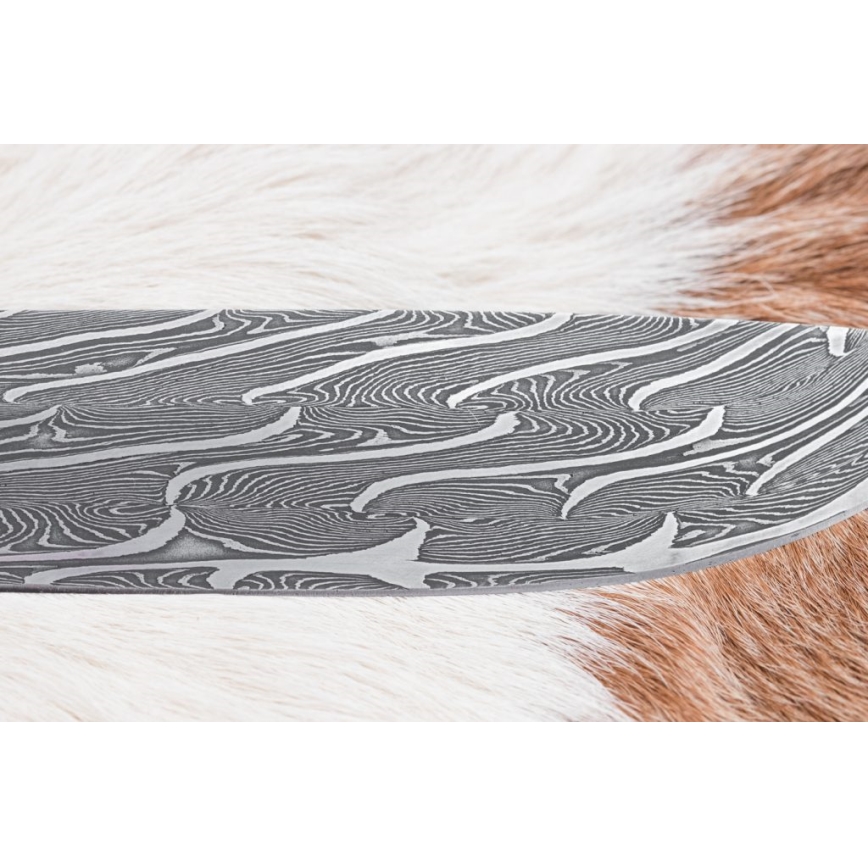 Exkluzív damaszkuszi kés 15 cm mamutagyar