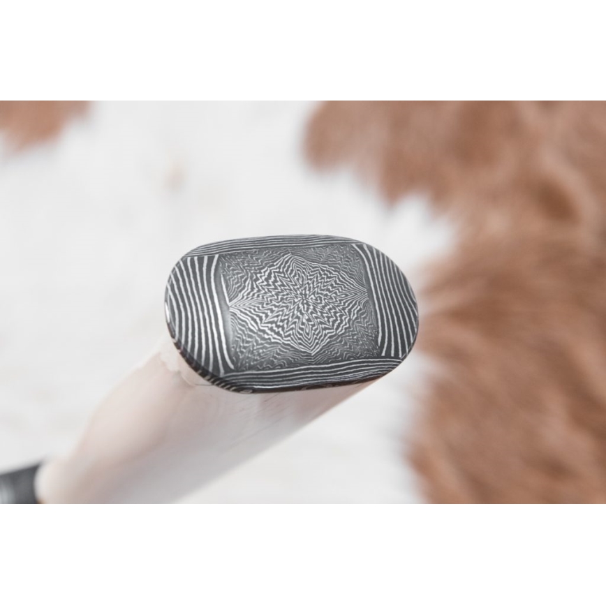 Exkluzív damaszkuszi kés 15 cm mamutagyar