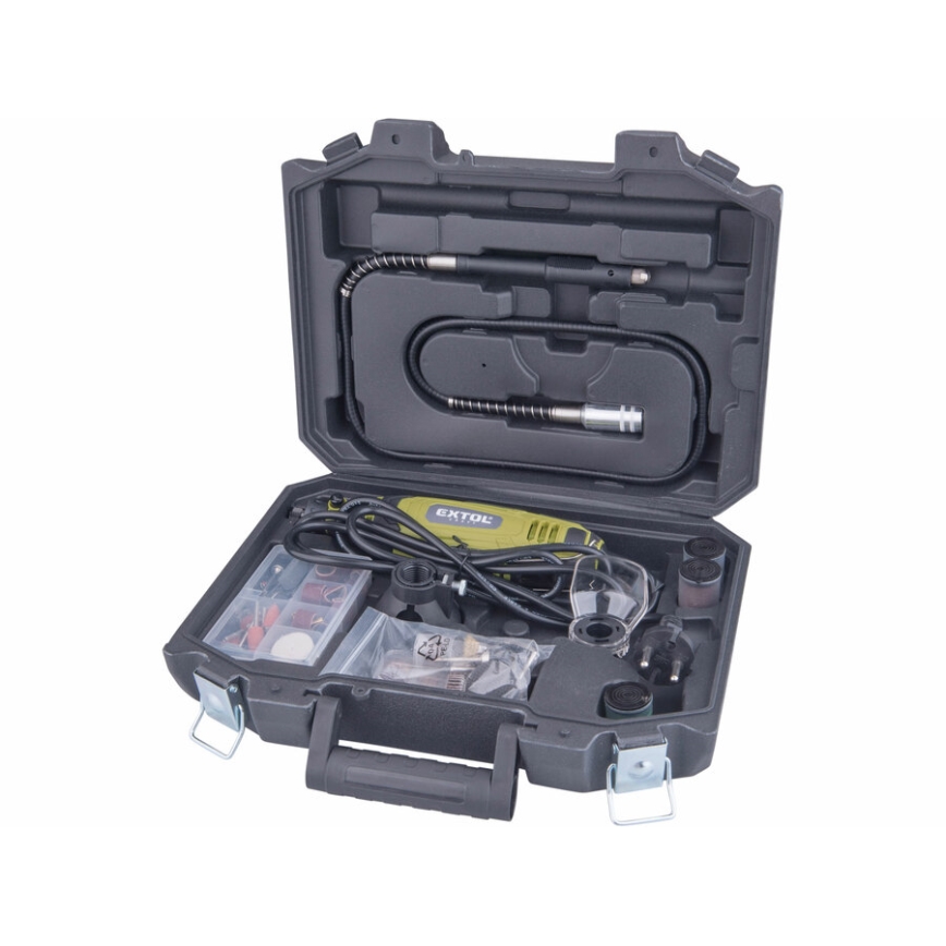 Extol - Egyenes csiszoló hajlékony tengellyel, 135 W / 230 V