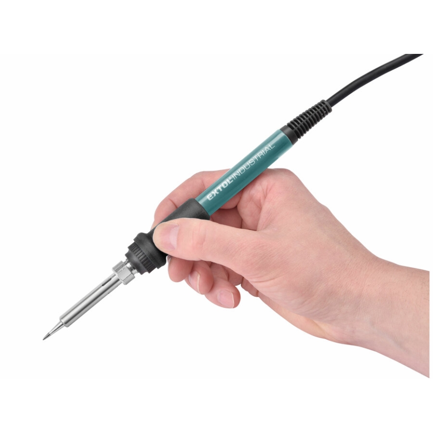 Extol - Forrasztóállomás LCD kijelzővel, hőmérséklet szabályozással és kalibrálással