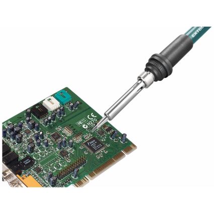 Extol - Forrasztóállomás LCD kijelzővel, hőmérséklet szabályozással és kalibrálással