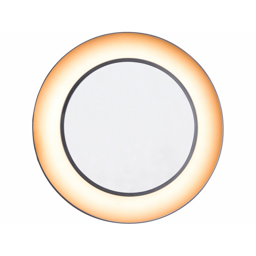 Extol - LED Dimmelhető asztali lámpa nagyítóval LED/8W/5V 2900/4500/7500K fekete