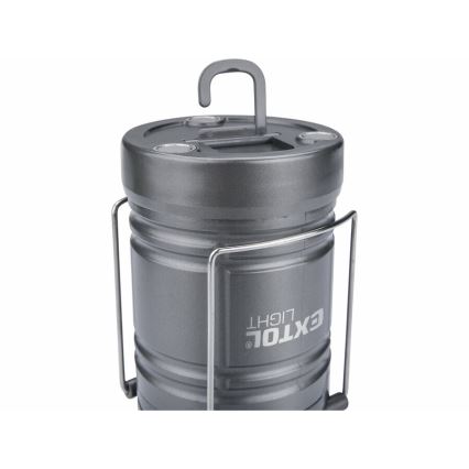 Extol - LED Hordozható lámpa LED/3xAA szürke