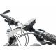 Extol - LED Újratölthető biciklilámpa dudával LED/5W/1200mAh/3,7V IPX4