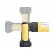 Extol - Mágneses rögzítős lámpa LED/6xAA sárga/fekete