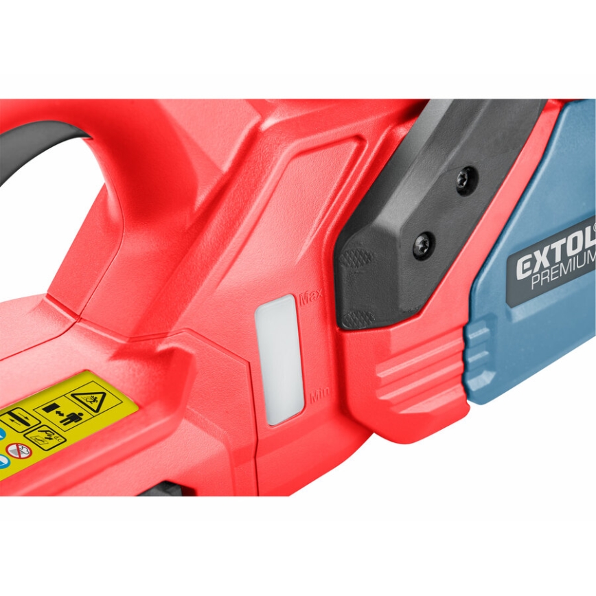 Extol Premium - Akkumulátoros láncfűrész 2000 mAh 20V