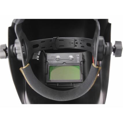 Extol Premium - Automatikusan sötétedő hegesztősisak fekete