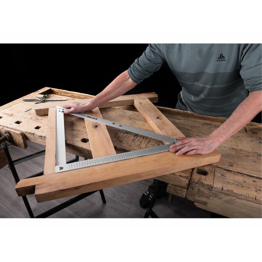 Extol Premium - Építési összecsukható mérő 600 mm