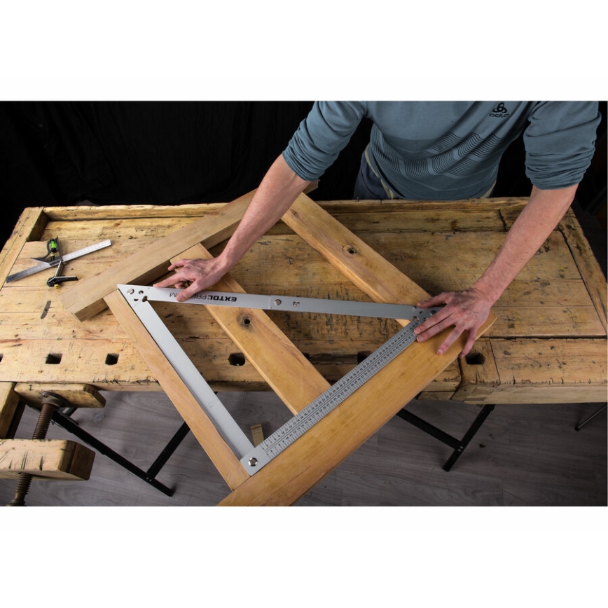 Extol Premium - Építési összecsukható mérő 600 mm