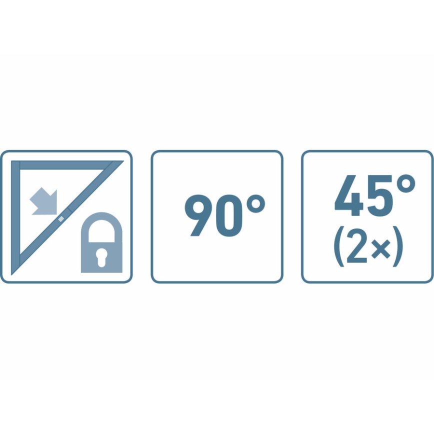 Extol Premium - Építési összecsukható mérő 600 mm