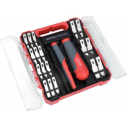 Extol Premium - Faragókés készlet csipesszel 21 db