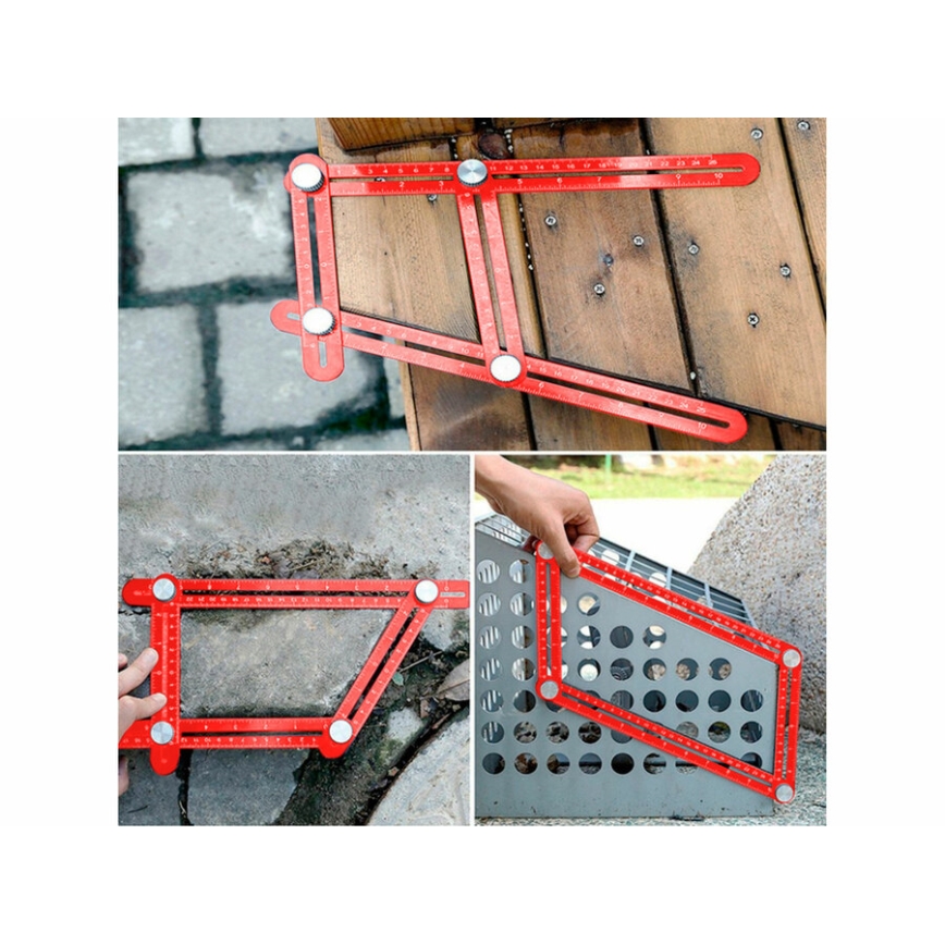 Extol Premium - Fém sablon szögek és pozíciók átviteléhez lokátorral