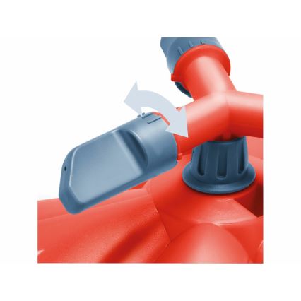 Extol Premium - Háromkaros, lefektethető kör alakú öntöző