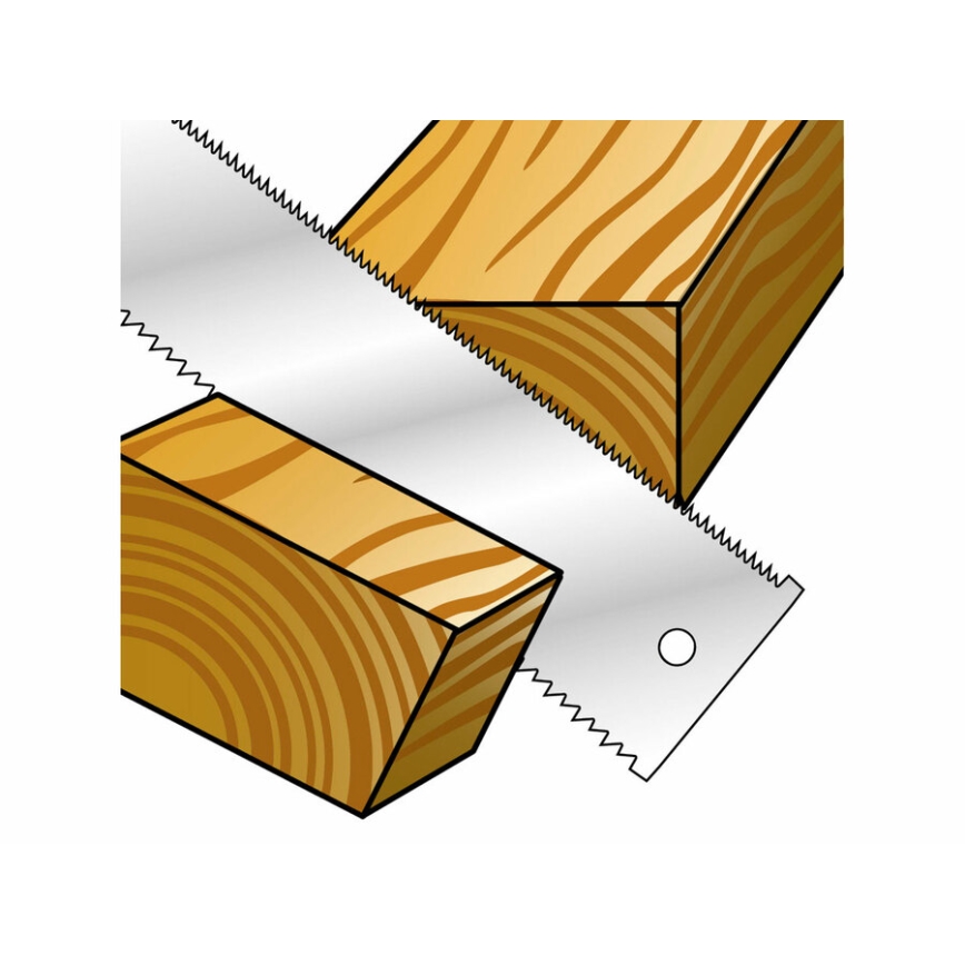 Extol Premium - Japán kétélű fűrész 253 mm