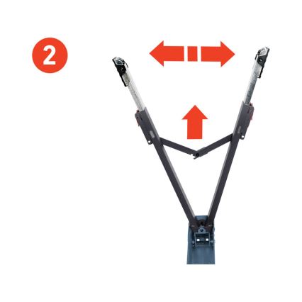 Extol Premium - Összecsukható fűrészbak