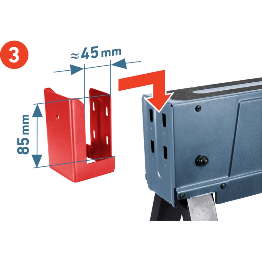 Extol Premium - Összecsukható fűrészbak