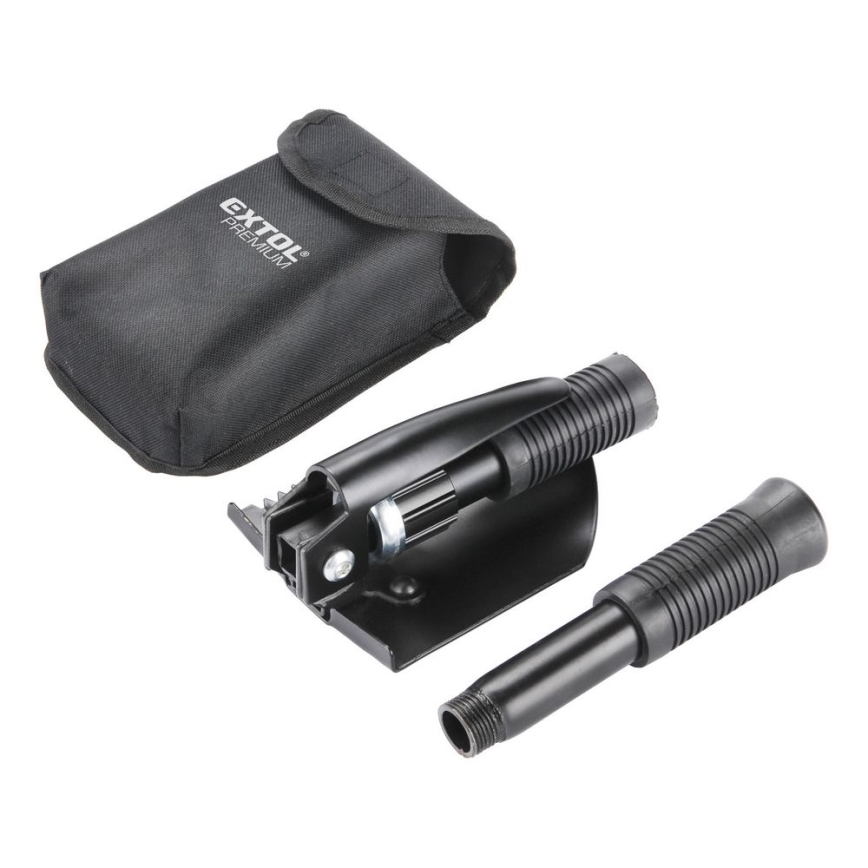 Extol Premium - Összecsukható kis lapát kapával 40 cm