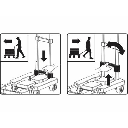 Extol Premium - Összecsukható szállítókocsi