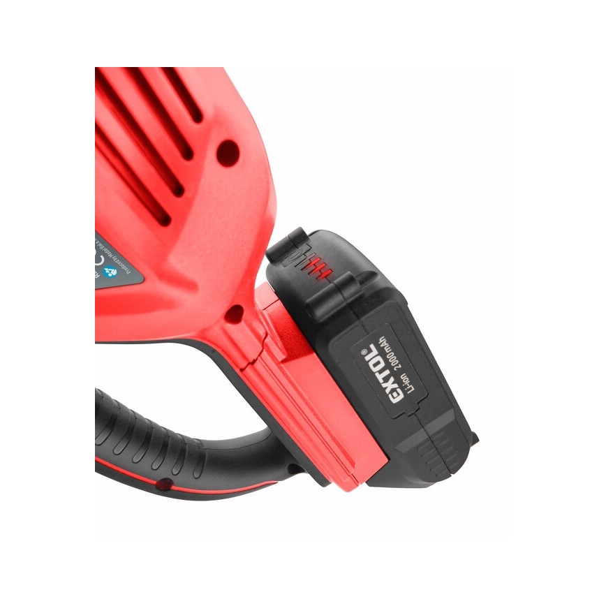 Extol Premium - Vezeték nélküli porszívó 2000 mAh 20V