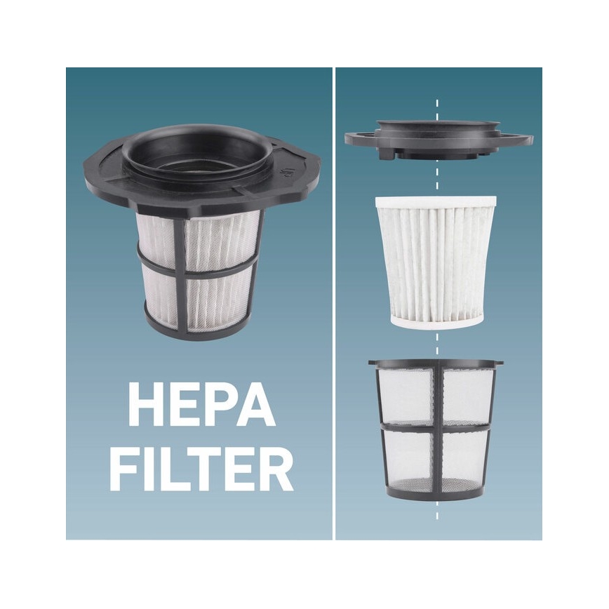 Extol Premium - Vezeték nélküli porszívó 2000 mAh 20V