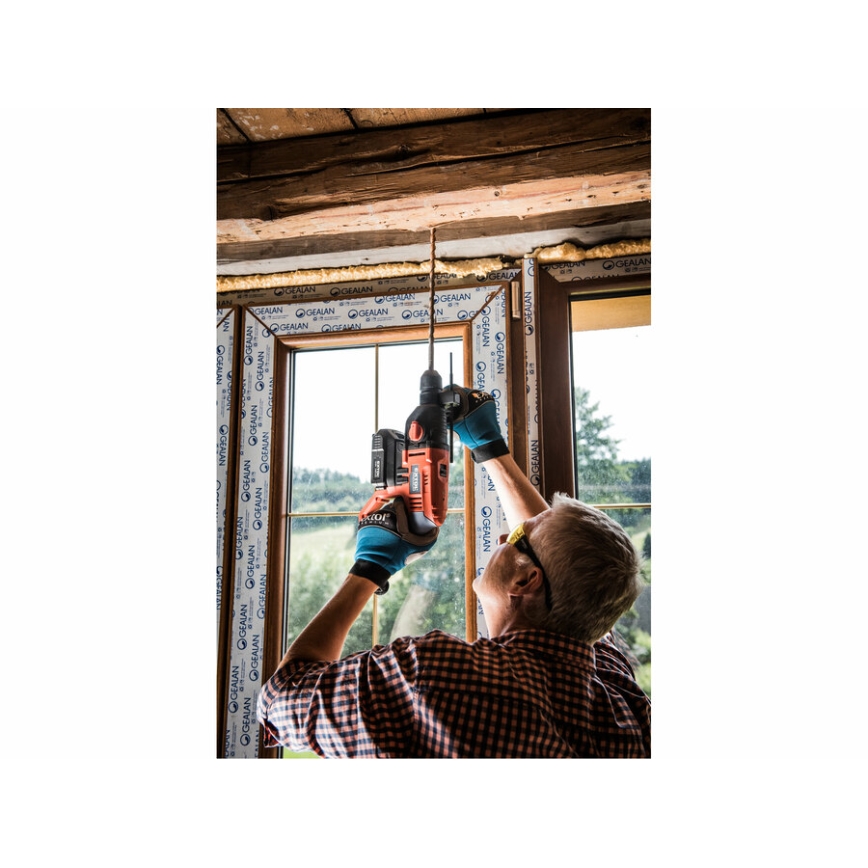 Extol Premium - Vezeték nélküli ütvefúró 2000 mAh/20V