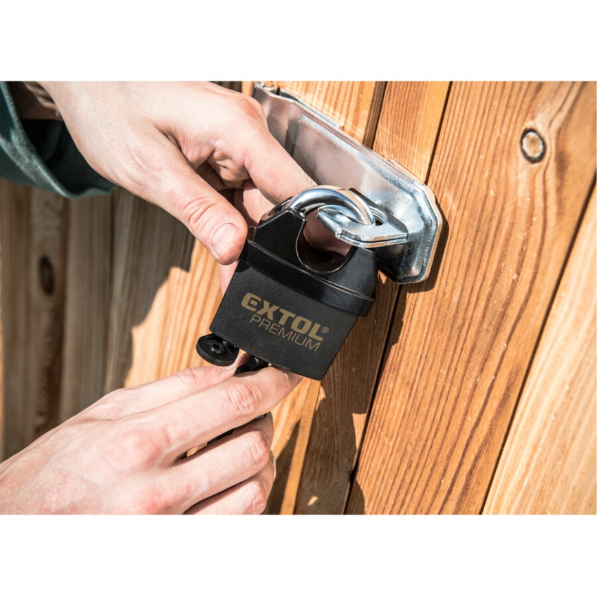 Extol Premium - Vízálló lakat 50 mm fekete