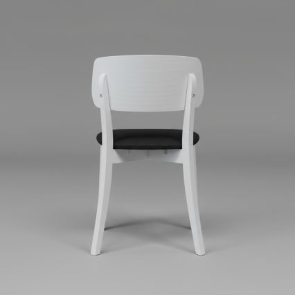 Étkezőszék EZRA fehér/fekete