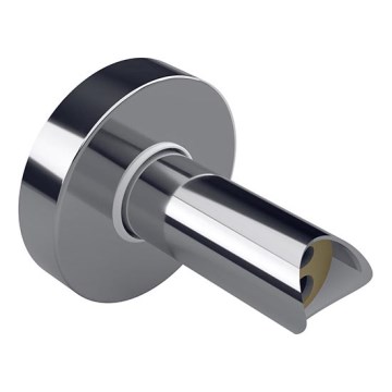 Ezüst csatlakozóadapter 6,4x6,4 cm