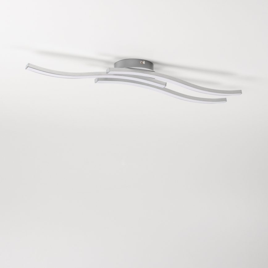 Ezüst LED mennyezeti lámpa 3xLED/6W/230V 3000K